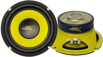 NEW 6.5   Mid Bass.Replacement.Speaker.4ohm.Shallow Mount 6-1/2 .Car Audio.6.5in • $39