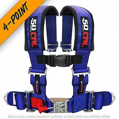 4 Point 2  Safety Harness Seat Belt Universal Fit UTV Sand Rail 4x4 RZR X3 • $109.99