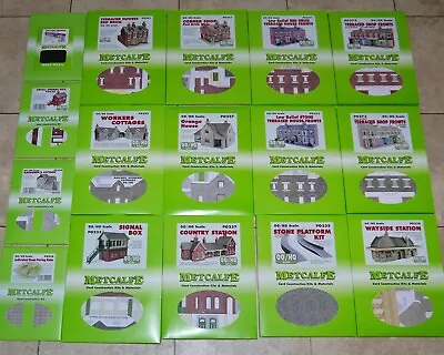 Metcalfe 00 Gauge 1:76 Scale Card Kits - Multi-listing - Many To Choose From • £15.95