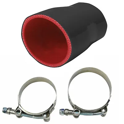 3.5  To 4  Inch Silicone Reducer Coupler Turbo Hose 89mm-102mm +2x T-Bolt Clamps • $11.88