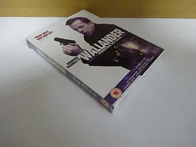 Wallander- Collected Films 8-13 DVD Box Set PAL Region 2  Freepost. • £15