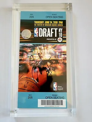 Larry Sanders 2010 Nba Draft Night Authentic Ticket Signed Autograph Auto Vcu !! • $149.99