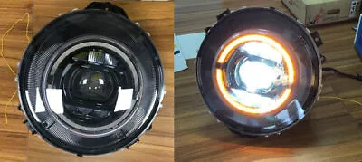 W463 Black Headlight Pair For Mercedes Benz G Class W464 Style Dynamic LED G500  • $469