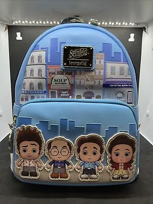 Seinfeld Chibi City Loungefly Mini Backpack • $45