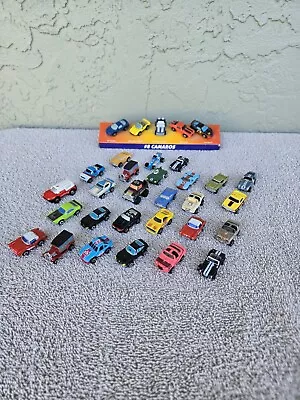 32 Galoob Micro Machine Cars ~ Cameros - Corvettes - Dodge - Race Cars & More • $26