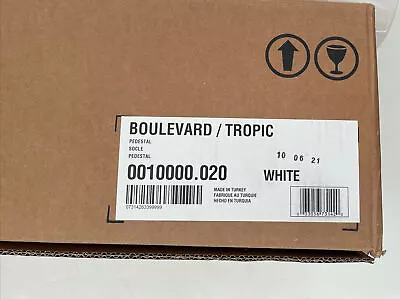 American Standard 0010.000 Pedestal Base Only (Sink Sold Separate) - White • $70