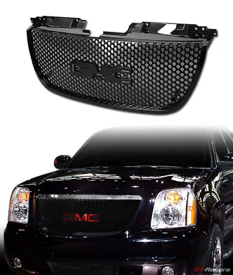 $88 • Buy For 2007-2014 GMC Yukon Denali Round Hole Mesh Front Bumper Grill Grille Black
