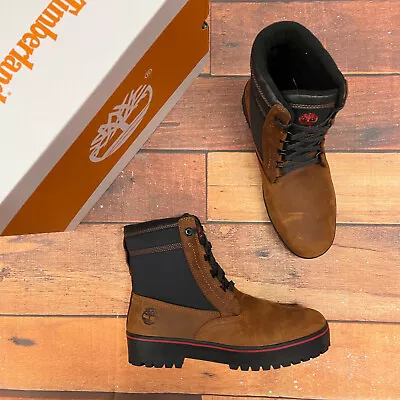 Timberland Men's Spruce Mountain 6 Inch Rust Warm Lined Snow Boots A2EFM • $101.99