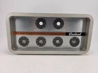 Vintage Rauland Model 2120 Tube Amplifier Empty Metal Cabinet AS IS • $79.85