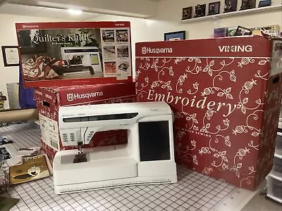 Husqvarna Viking Embroidery Machine Brand New. • $2000