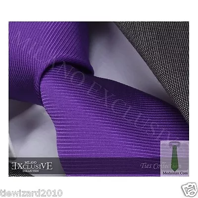 New Men's Cadbury Purple Designer Silk Tie Express Delivery Available Gift • £7.99