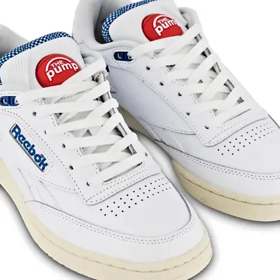 Reebok Club C 85  PUMP  Unisex Sneakers US7  - Authentic / New / Original Box • $110