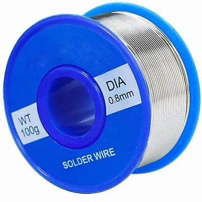 0.8mm 100g Tin Lead Free Solder Wire Rosin Core For Electronic Soldering Welding • £6.99