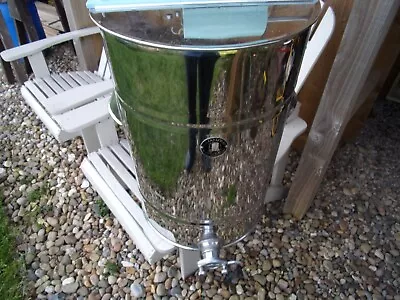 Bee Keeping Honey Extractor 4 Frame Stainless Steel Manual Drive Spinner • £150