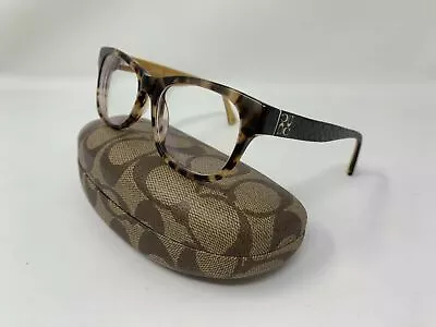 Coach Eyeglasses HC 6001 Emily T 5055 Dark Tortoise 50 [] 15 135 Flex Hinges • $40