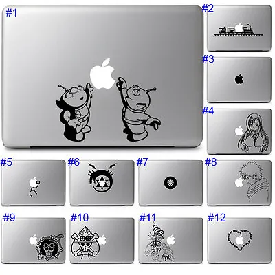 Apple Macbook Pro Air 13 15 Sticker Decal Cool Anime Cute Fun Graphics Laptop  • $8.80