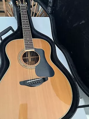 Yamaha Acoustic Guitar Lex-15 Rare Vintage MIJ All Wood Leather Label Auditorium • $142.50