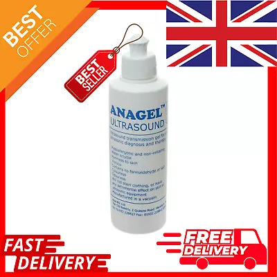 Anagel Ultrasound Gel Bottle Suitable For All Fetal Doppler Devices 250ml Litres • £4.92