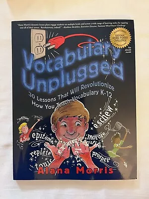 Vocabulary Unplugged Professional Educational Book Gr K-12 Homeschool • $5