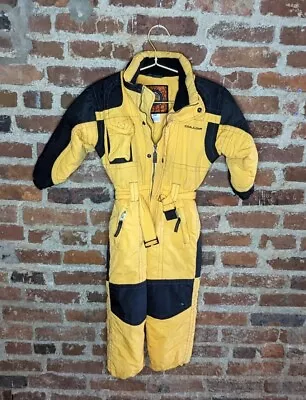 Vintage Couloir Kids Size 4 Snow Suit W/ Hideaway Hood • $39