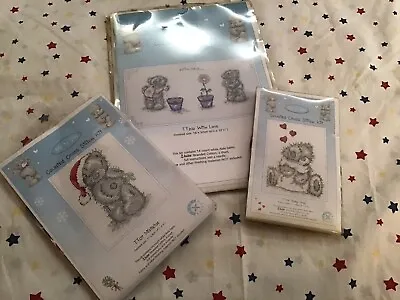 Dmc Me To You X 3 Mixed Cross Stitch Kits Bundle Job Lot De Stash • £20