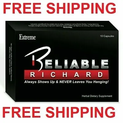 Reliable Richard Extreme Value Packs - #1 Premium Intimacy Support! FREE SHIPPNG • $56
