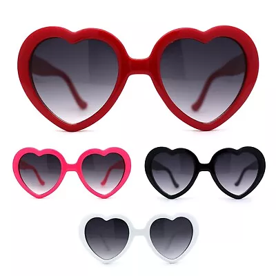 Iconic Bubble Valentine Heart Shape Lolita Plastic Sunglasses • $9.95