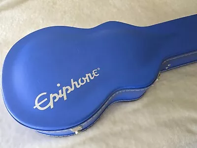 Epiphone Les Paul Electric Guitar Hardshell Case Thayer Blue • $170