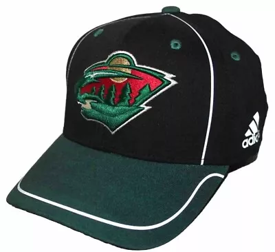 Adidas NHL Minnesota Wild Hat Cap Fitted Size S/M PERFECT CONDITION • $11