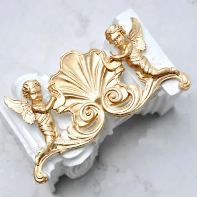 £3.29 • Buy Angel Vintage Relief Silicone Fondant Mold Cake Decorating Bakeware Border Mould