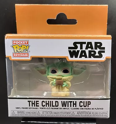 Funko Pocket Pop Keychain Star Wars THE CHILD (with Cup)  Read Description • $9.99