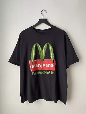 McDonalds Marijuana Parody T-Shirt Size XXL • $10