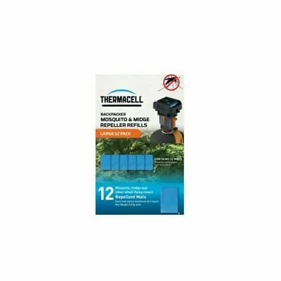 £17.99 • Buy Thermacell Large Backpacker Mosquito & Midge Repeller Refill - Pack Of 12