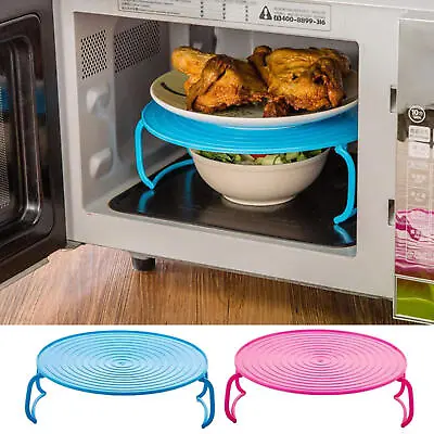 9.25  Microwave Oven Tray Folding Microwave Plate Holder Food Splatter Cover  • £8.89