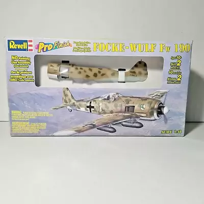 Revell Focke-Wulf Fw 190 Prepainted Model Kit  1:48th Scale Sealed Damaged Box • $11.99