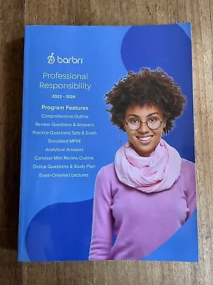 Barbri Professional Responsibility 2023-2024 Unused • $33.99