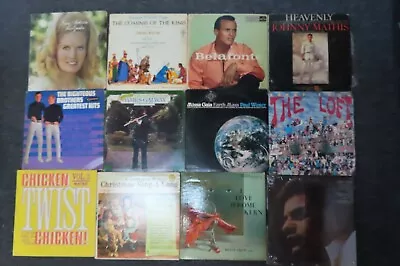 33 1950's1960's Vintage LP Vinyl Lot • $225