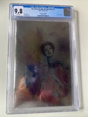 CGC 9.8 The Many Deaths Of Laila Starr #1 1:50 Foil Virgin Cover Black Death Ed • $68.85