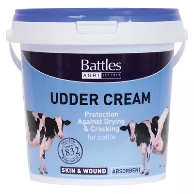 Battles Original Udder Cream 1.1kg - Used For Decades Soothes And Conditions • £24.75