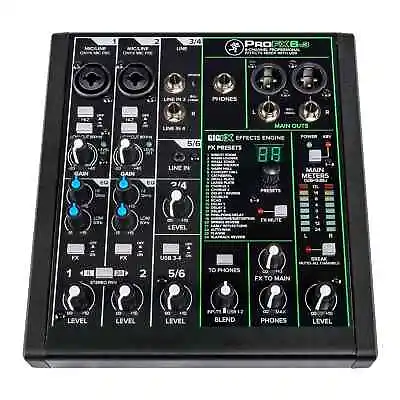 £185 • Buy Mackie ProFX6v3 - 6 Channel Effects USB Mixer