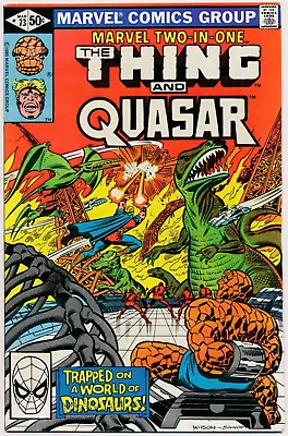 Marvel Two-In-One (Marvel 1974 Series) #73 NM Thing And Quasar • $3.24