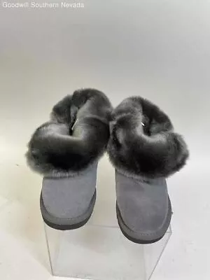 Ugg Women's Gray Cold Weather / Snow Boots - Size 6W • £10.45