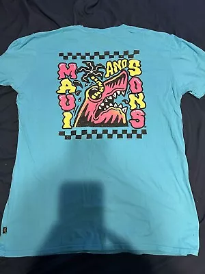 Maui And Sons T Shirt Xl Blue Surf Hawaii • $21.99