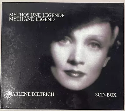 Mythos Und Legende Myth And Legend Marlene Dietrich 3 CD Box • $69