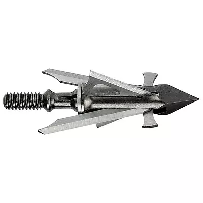 Muzzy Trocar HBX Broadheads Hybrid 4 Blade 100 Grain 3 Pack • $39.52