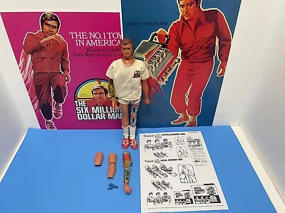 Kenner Six Million Dollar Man Critical Assignment Outfit Arms & Legs 1976. • $124.99