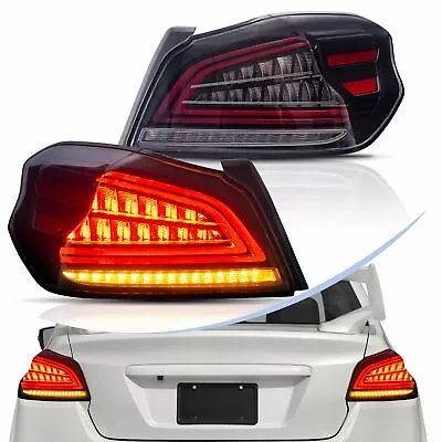 VLAND Clear Lens LED Tail Lights For Subaru WRX & STI 2014-2021 Rear Brake Lamps • $299.99