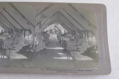 72 Wounded Santiago Cuba Soldiers In Us General Hospital 1898 Universal Art Phot • $12.98