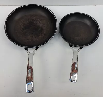 Le Creuset F13160 Toughened Non-Stick Frying Pan Set X 2 - Omelette 20cm & 26cm • £69.99
