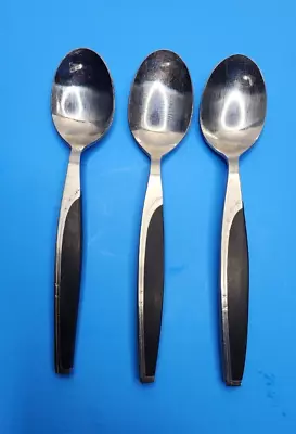 Mar-Crest EBONY ELEGANCE  Teaspoons Set Of 3 • $29.95